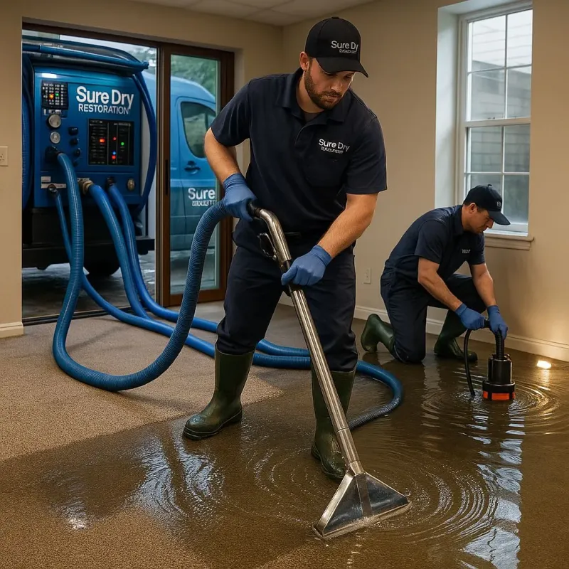 Water Extraction and Removal process in Santa Clara, CA